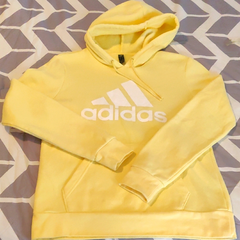 Adidas Yellow Hoodie